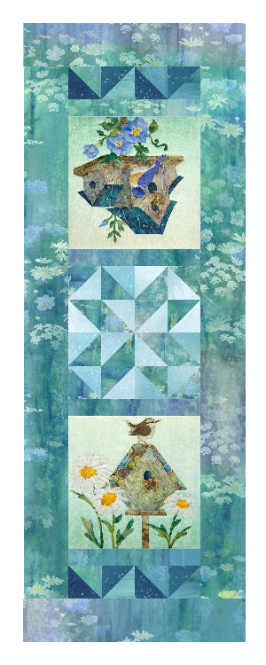 The Nerdles Mckenna Ryan Sea Breeze Quilt Block Series 