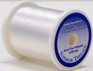 Thread, Monofilament Polyester by Superior Threads-OUT OF STOCK